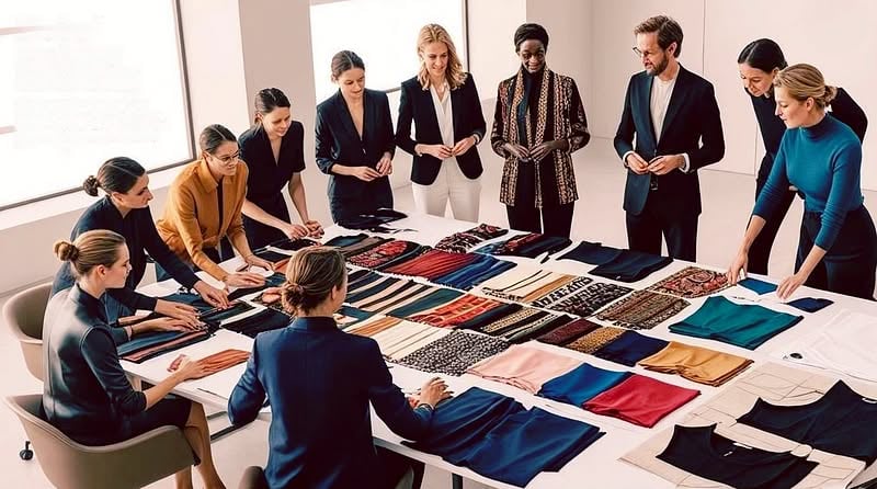 Innovative Global apparel sourcing; Fabric Purchasing; Luxury Fashion Production; Fashion Sourcing Office;